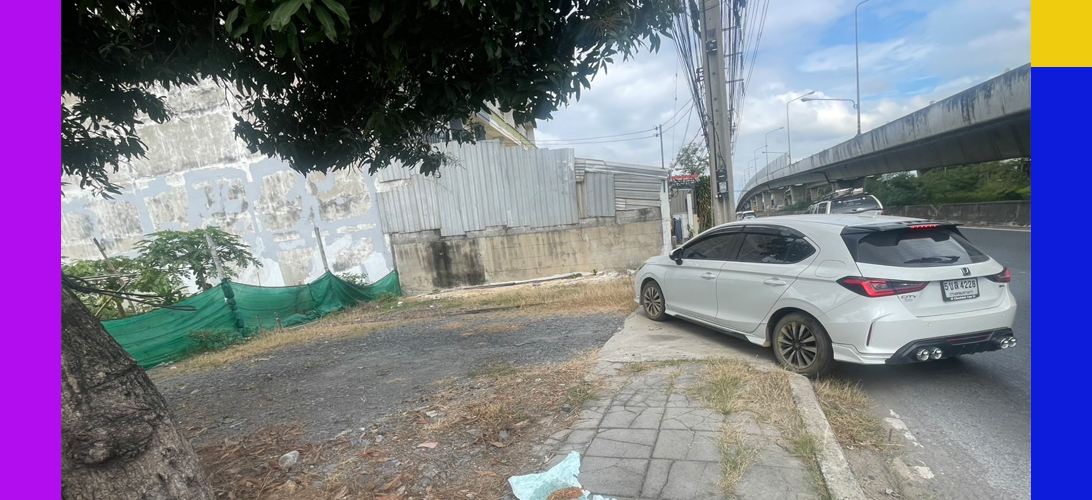 ขาย ที่ดิน อพารทเม้นท์คลังสินค้า ที่ดินสาย5เจ้าของขายเอง ติดถนนใหญ่ ราคาถูก เหมาะทำหอพัก